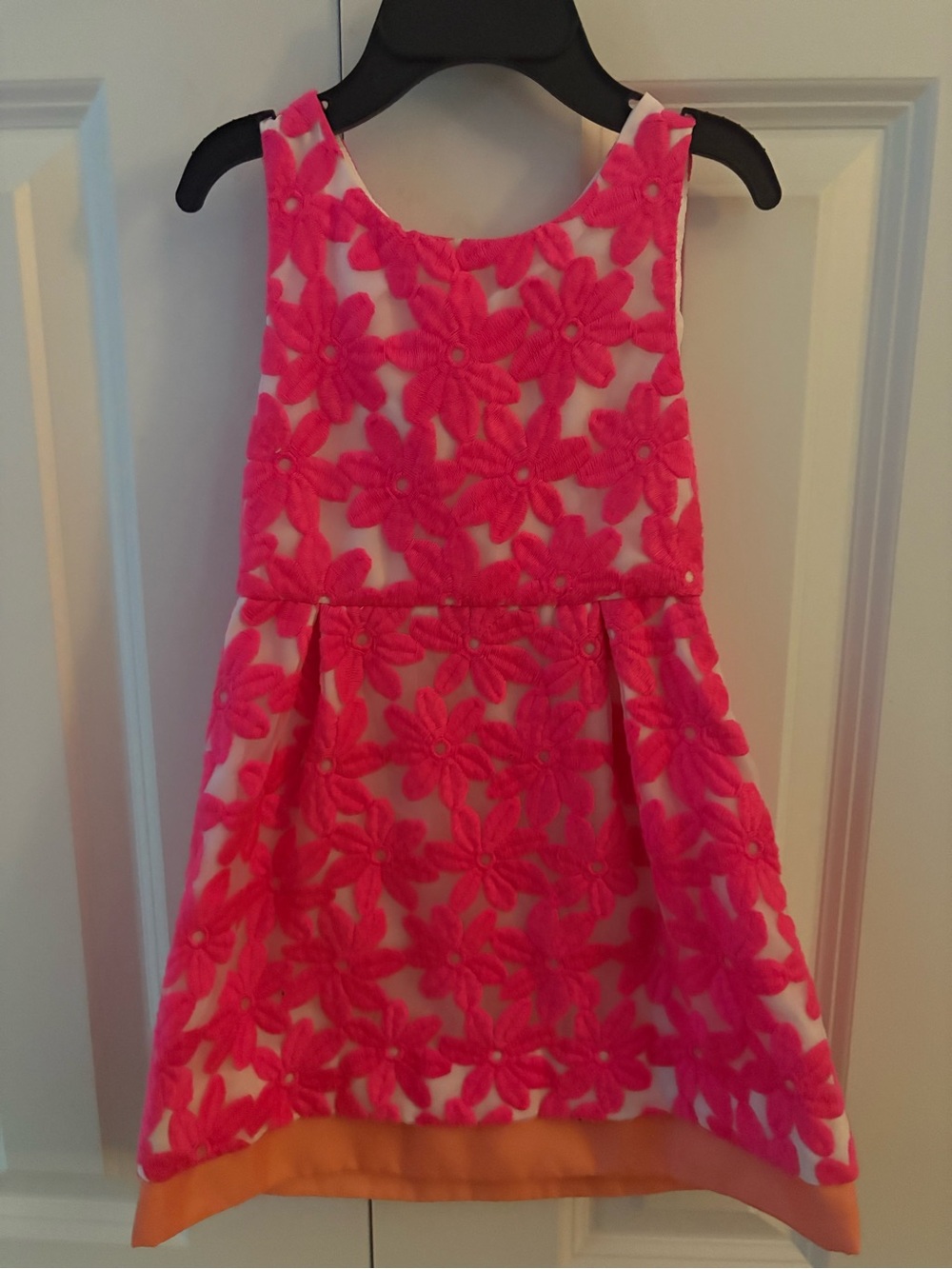 Toddler Girls' Pink Floral Dress